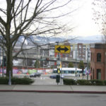 Prior to the project, South 17th Street was cut off between Broadway and South Commerce Street, forcing cars and pedestrians to head south on Broadway for a half-block, then backtrack a half-block north on Jefferson Avenue, before reconnecting to South 17th Street. (FILE PHOTO BY TODD MATTHEWS)