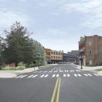 Southbound view of the South 17th Street realignment project in downtown Tacoma near the University of Washington Tacoma. (DESIGN ILLUSTRATION COURTESY CITY OF TACOMA)