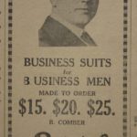 A century ago, the Tacoma Daily Index included display advertisements for downtown businesses, which no longer exist. (PHOTO BY TODD MATTHEWS)