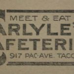 A century ago, the Tacoma Daily Index included display advertisements for downtown businesses that no longer exist. (PHOTO BY TODD MATTHEWS)