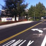 Streets have re-opened and traffic is moving again along South 17th Street and Jefferson Avenue near the University of Washington campus in downtown Tacoma. The area was closed for approximately four months in order to complete a $2 million street realignment project. (PHOTO BY TODD MATTHEWS)