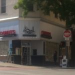 Signage has been installed at the future Original House of Donuts in downtown Tacoma. (PHOTO BY TODD MATTHEWS)