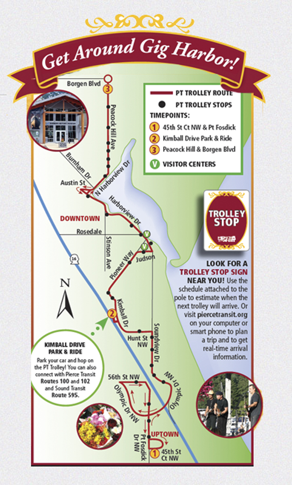 Seasonal Gig Harbor Trolley returns for summer