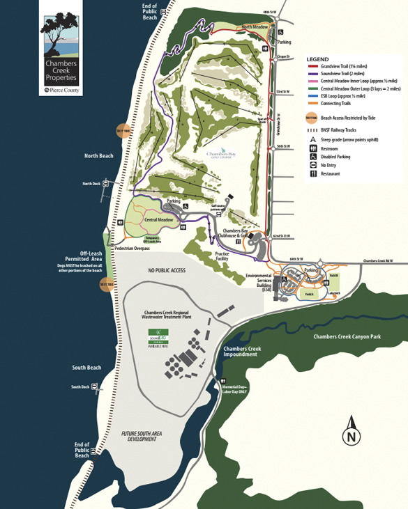 Pierce County, University Place, Lakewood partner for Chambers Creek Canyon trail