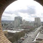 The view from inside Old City Hall in downtown Tacoma. (FILE PHOTO BY TODD MATTHEWS)