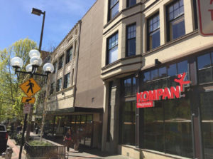 A major art installation created by Seattle-based artist Jonathan Clarren is expected to be installed later this year on a blank facade located between two historic buildings—the ca. 1925 Kress Building and the ca. 1907 C. N. Gardener Building—in downtown Tacoma's Theater District. (PHOTO COURTESY NEIL WALTER COMPANY)