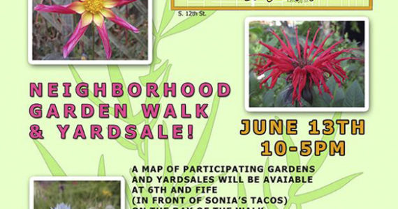 12th x 12th: Tacoma walking tour features neighborhood gardens, yard sales