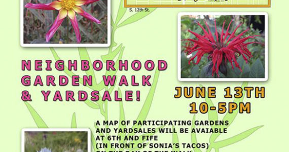 12th x 12th: Tacoma walking tour features neighborhood gardens, yard sales