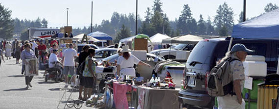 Pierce County Parks and Recreation'S annual 'Junk in Your Trunk' event at Sprinker Recreation Center in Tacoma. (PHOTO COURTESY PIERCE COUNTY)