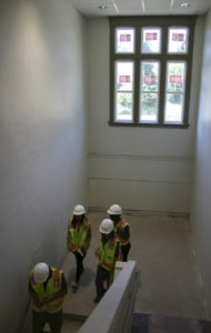 A $6.9 million renovation of the former John R. Rogers Elementary School in Tacoma will turn the three-story, 108-year-old building into Destiny Middle School. The charter school will open in August with approximately 200 sixth-grade students. (PHOTO BY TODD MATTHEWS)