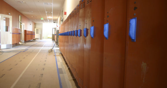 A $6.9 million renovation of the former John R. Rogers Elementary School in Tacoma will turn the three-story, 108-year-old building into Destiny Middle School. The charter school will open in August with approximately 200 sixth-grade students. (PHOTO BY TODD MATTHEWS)