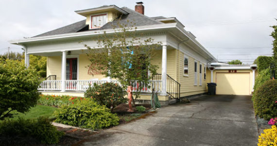 The 112-year-old Mead House has been nominated to the City of Tacoma's Register of Historic Places. Perhaps equally as interesting as the home's long history and architectural pedigree is the amount of salvaged and historically significant material that comprise the century-old residence. (PHOTO COURTESY SUSAN JOHNSON / ARTIFACTS CONSULTING)