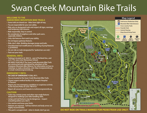 REI donates $20K for Swan Creek Park mountain bike trail