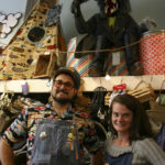 Tinkertopia—the creative re-use center and alternative art supply shop—is owned and operated by husband-and-wife artists Darcy and Richard Ryan "R.R." Anderson. (PHOTO BY TODD MATTHEWS)