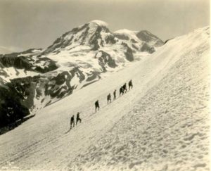 Mount Rainier National Park through the lens of photographer Asahel Curtis. (PHOTO COURTESY WASHINGTON STATE HISTORICAL SOCIETY)