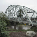 The steel truss, northbound State Route 167 Puyallup River Bridge, built in 1925, was replaced this summer because it reached the end of its useful life, according to WSDOT officials. (PHOTO COURTESY WSDOT)