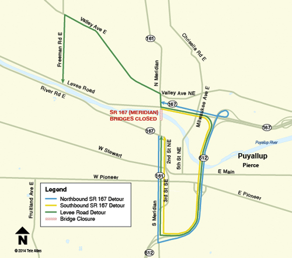 WSDOT will relocate 90-year-old Puyallup River Bridge this weekend