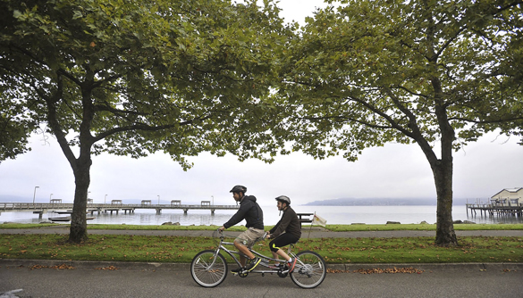 Runners, walkers, and cyclists are invited to enjoy almost seven miles of the beautiful Tacoma waterfront clear of traffic during the Third Annual Downtown To Defiance Sunday Parkways event in September. (PHOTO COURTESY METRO PARKS TACOMA)