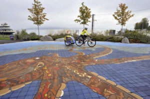 Runners, walkers, and cyclists are invited to enjoy almost seven miles of the beautiful Tacoma waterfront clear of traffic during the Third Annual Downtown To Defiance Sunday Parkways event in September. (PHOTO COURTESY METRO PARKS TACOMA)