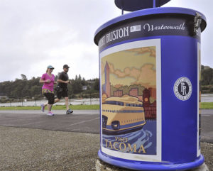 Runners, walkers, and cyclists are invited to enjoy almost seven miles of the beautiful Tacoma waterfront clear of traffic during the Third Annual Downtown To Defiance Sunday Parkways event in September. (PHOTO COURTESY METRO PARKS TACOMA)