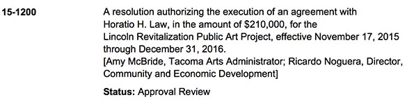 Tacoma seeks artists for Lincoln Neighborhood Revitalization Project