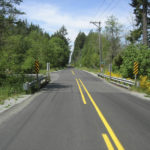 Pierce County closed access to the Lacamas Creek Bridge for approximately 10 weeks beginning in July in order to replace the two-lane, 65-year-old span. (PHOTO COURTESY PIERCE COUNTY)