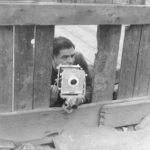 Photographer Elmer Ogawa in Seattle circa 1950s. (ELMER OGAWA PHOTOGRAPH / COURTESY UNIVERSITY OF WASHINGTON SPECIAL COLLECTIONS)