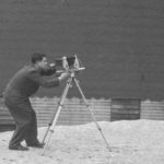 Photographer Elmer Ogawa in Seattle circa 1950s. (ELMER OGAWA PHOTOGRAPH / COURTESY UNIVERSITY OF WASHINGTON SPECIAL COLLECTIONS)