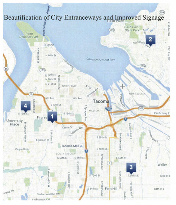 Welcome To Tacoma: City could soon install entrance gateway signs