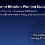 **UPDATE** Bikeshare Planning Study briefing Jan. 13 at Tacoma City Hall