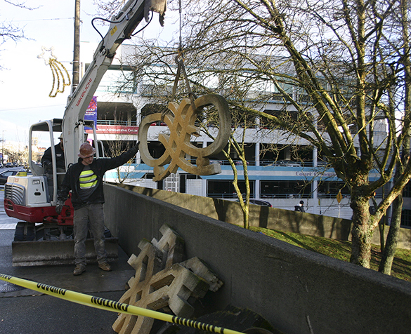 Last days for aging downtown Tacoma art installation (PHOTO BY TODD MATTHEWS)