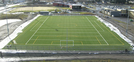 SERA campus playfield grand opening March 5
