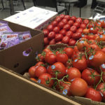 Approximately 43,000 pounds of food and household items were recently donated to the Emergency Food Network of Pierce County following a two-day convention and trade show hosted by Unified Grocers in downtown Tacoma. This year, vendors were given the opportunity to donate products left over at the end of the event to help people in need. In the end, Emergency Food Network, with the help of twenty volunteers, filled an entire semi-trailer and box truck with food and household items. (PHOTO COURTESY EMERGENCY FOOD NETWORK OF PIERCE COUNTY)