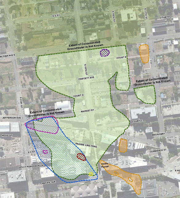 Dept. of Ecology: Study will probe old contamination plumes beneath UW Tacoma campus