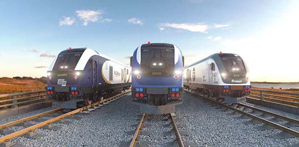Hi-tech engines will power Amtrak Cascades passenger rail service (IMAGE COURTESY WSDOT)