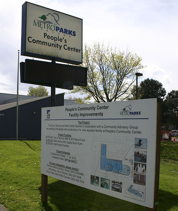 New reader board proposed for People's Community Center
