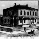 A sketch of the Hosmer House, which appeared in West Coast Magazine in January of 1883 (IMAGE COURTESY HISTORIC TACOMA)