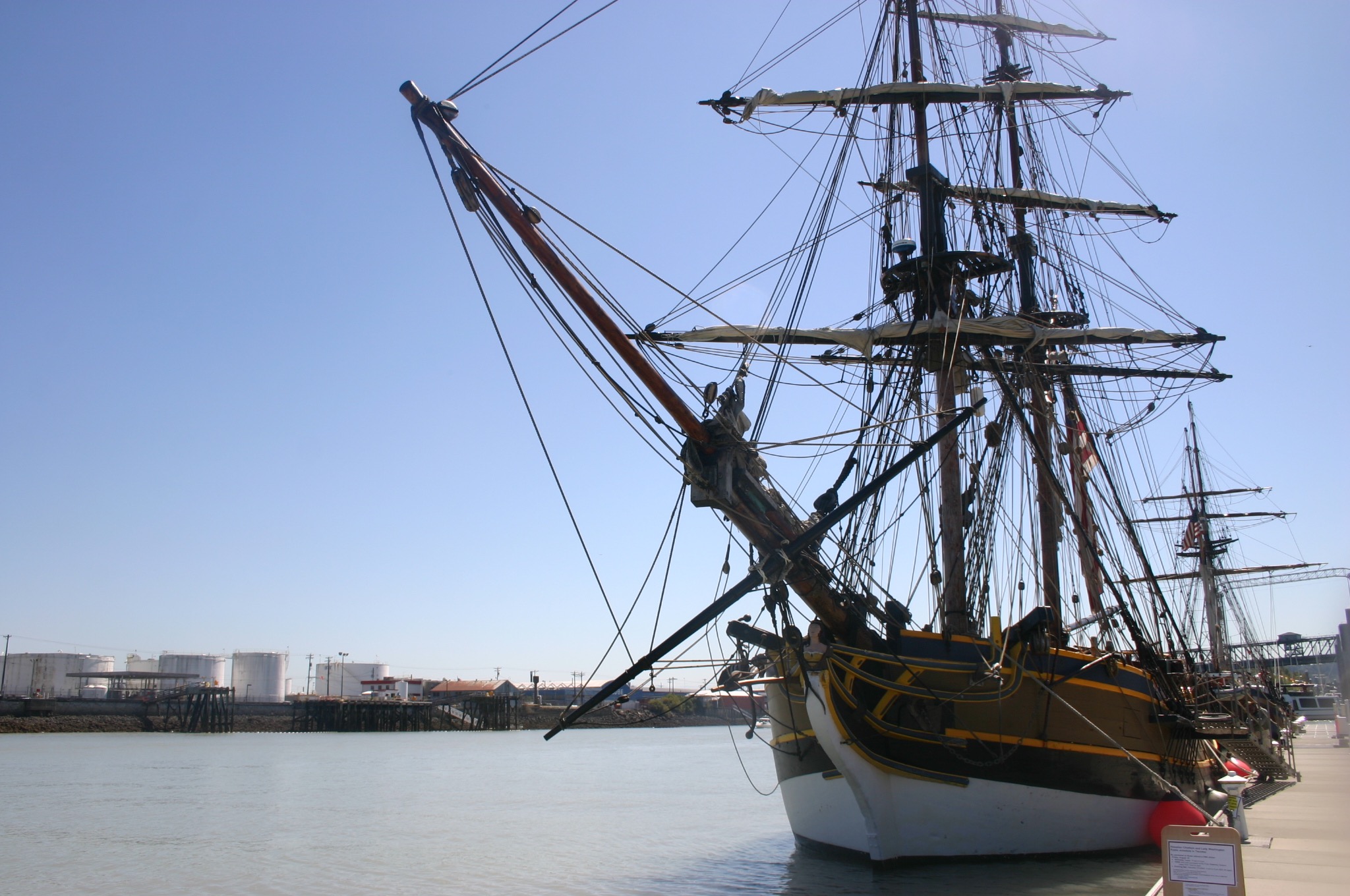 The Lady and the Chief call on Tacoma