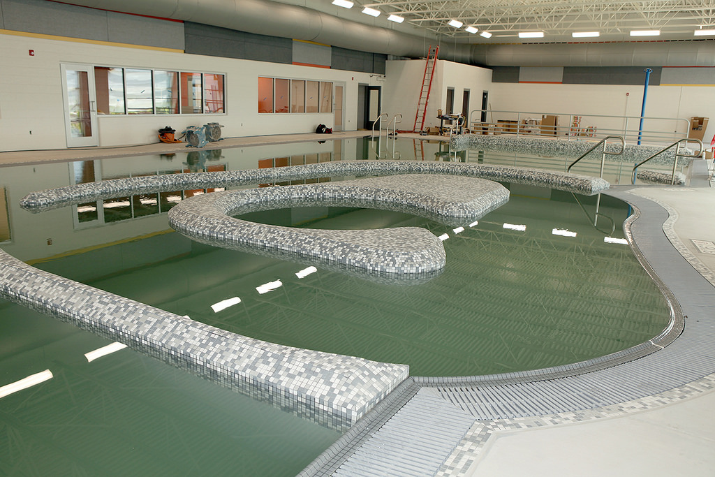 The new People's Community Center pool will feature a current channel and vortex pool in addition to a three-lane lap pool.Credit: Metro Parks