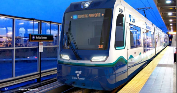 Sound Transit places $554 million rail car order