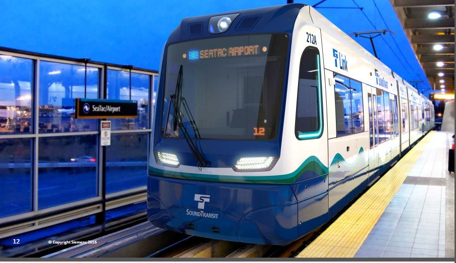 Sound Transit places $554 million rail car order