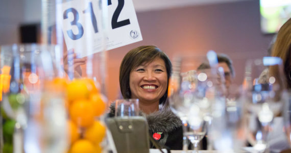 More than $378,000 was raised at the Emergency Food Network's annual Abundance Dinner and Auction at Clover Park Technical College, Oct. 22. Credit: Emergency Food Network