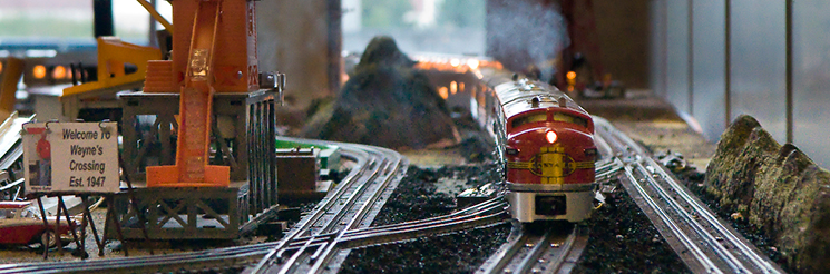 The Washington State History Museum in Tacoma displays a model train exhibit as part of its commitment to preserving the history of railroads in the Northwest. Credit: Washington State Historical Society