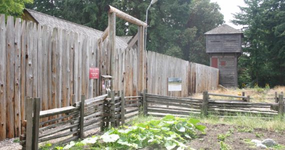 "Saving Fort Nisqually," an exhibit that documents the 1930s-era reconstruction of the historical museum at Point Defiance Park, will run through April 29. Credit: David Guest / TDI