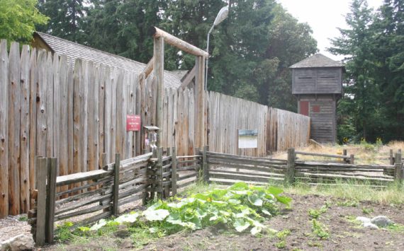 "Saving Fort Nisqually," an exhibit that documents the 1930s-era reconstruction of the historical museum at Point Defiance Park, will run through April 29. Credit: David Guest / TDI