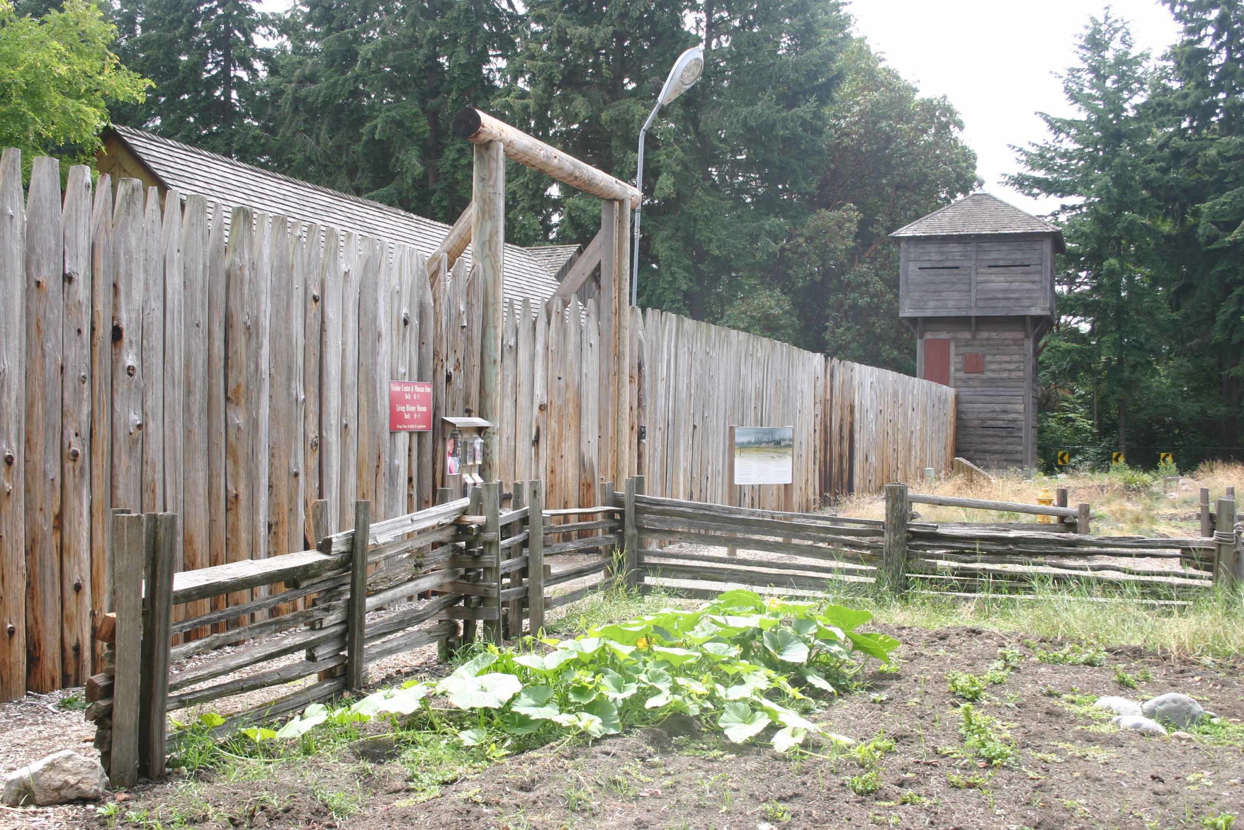 "Saving Fort Nisqually," an exhibit that documents the 1930s-era reconstruction of the historical museum at Point Defiance Park, will run through April 29. Credit: David Guest / TDI