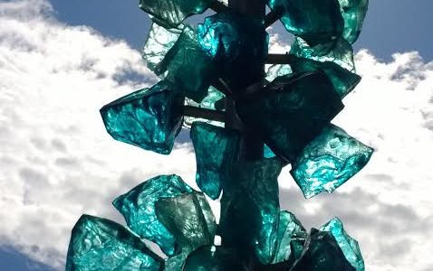 Outdoor art welcomes visitors and can become a defining feature of a community. Photo: Morf Morford