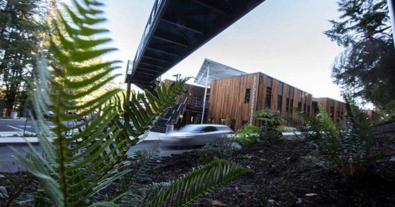 Students began classes at the Environmental Learning Center the first week of October, 2017Image courtesy Tacoma School District