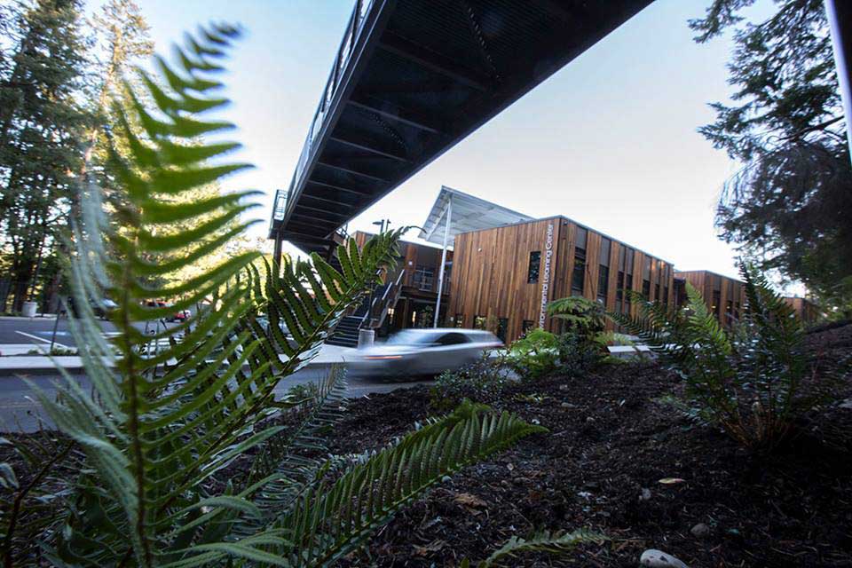 Students began classes at the Environmental Learning Center the first week of October, 2017Image courtesy Tacoma School District