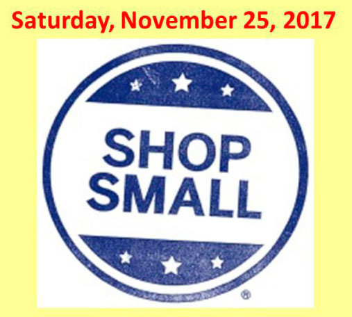 Small Business Saturday is November 25th